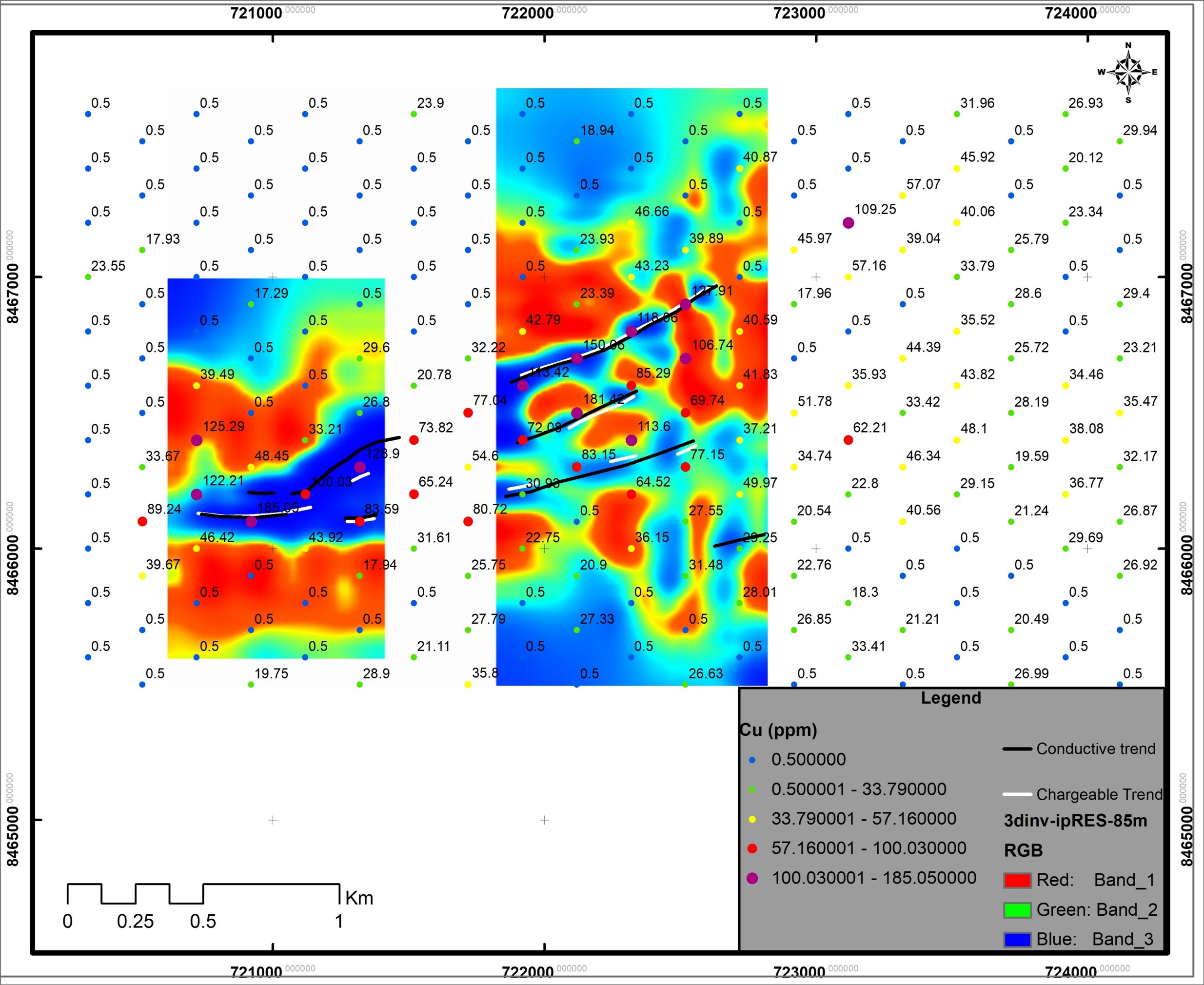Infill Cu Geochem + Resistivity by African Eagle