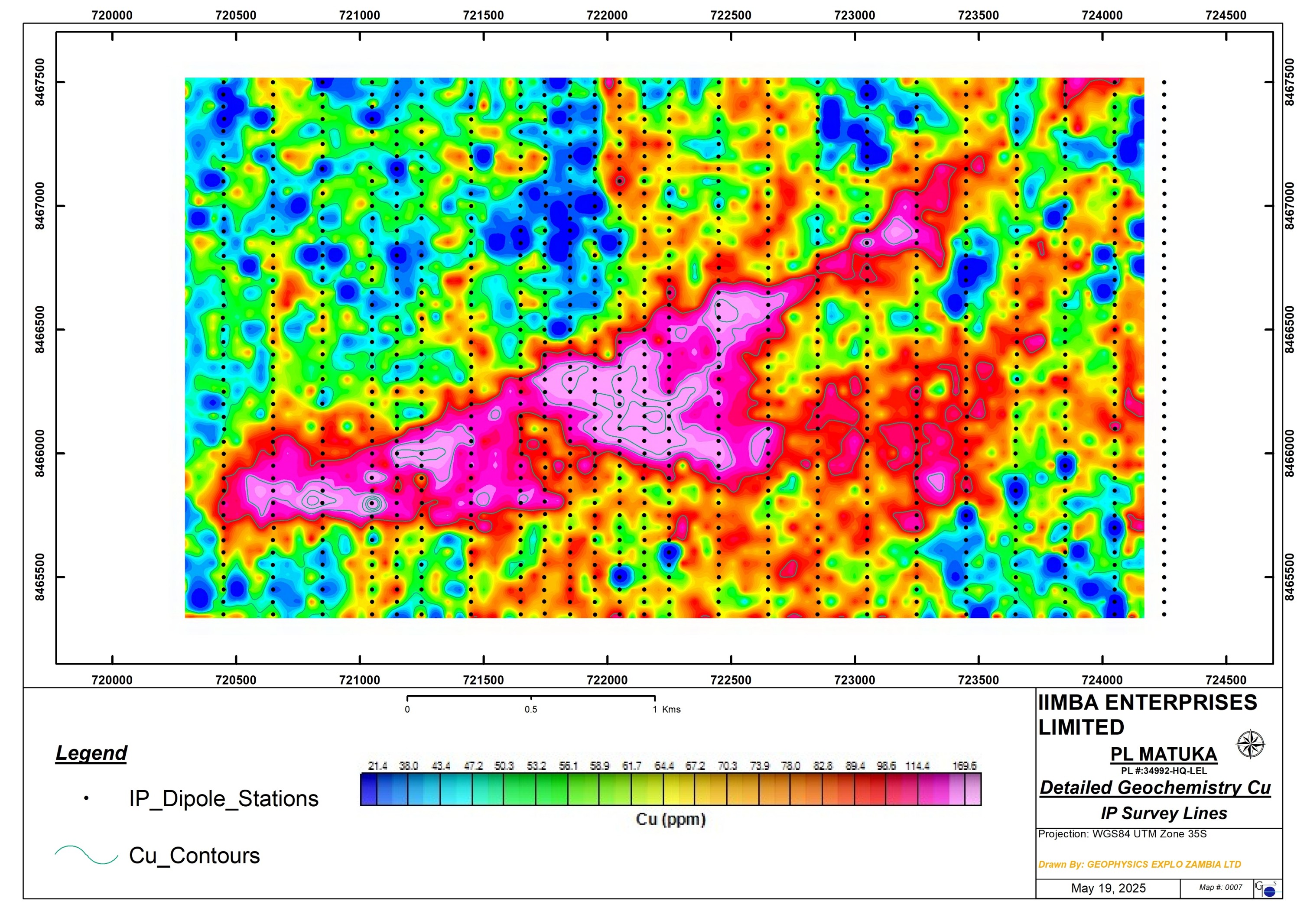 Induced Polarisation Survey (IP)